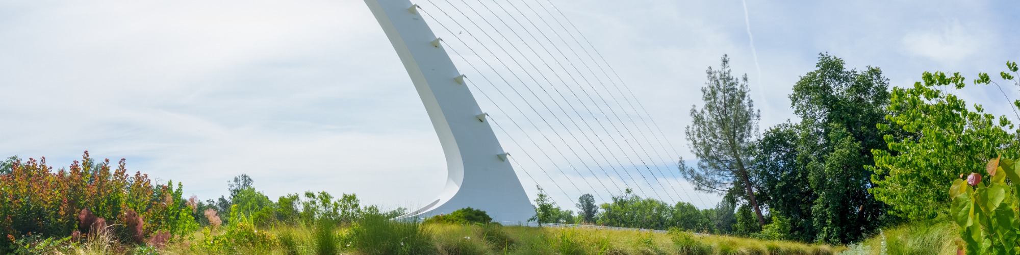 Sundial Bridge in Redding, California.